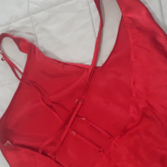 Fredrick's of Hollywood red sexy sleepwear sz 1x - Picture 4 of 5